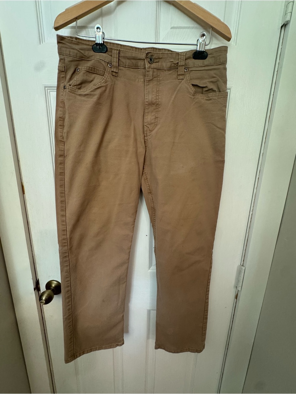 Smith’s Work Wear Men’s Classic Straight Leg Khaki Pants
